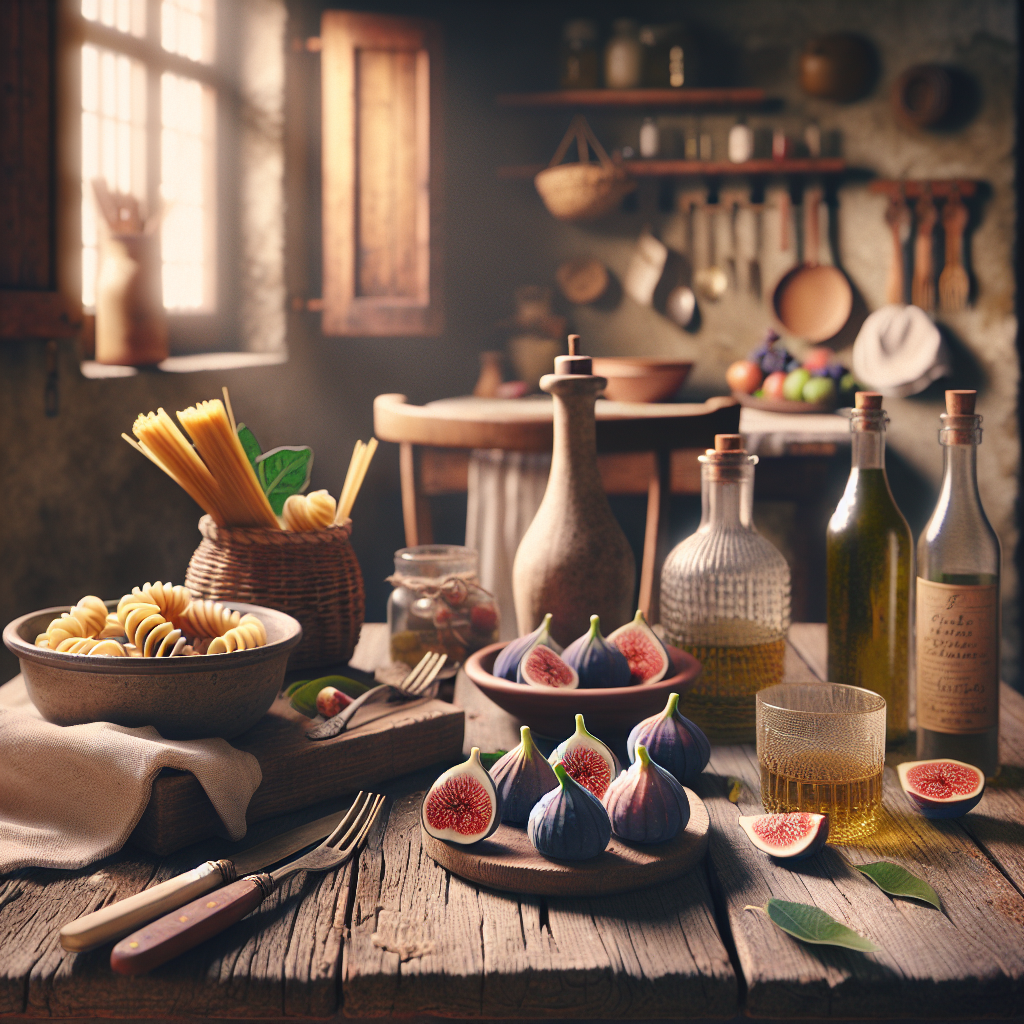Cucina Italiana,Fichi,Pasta