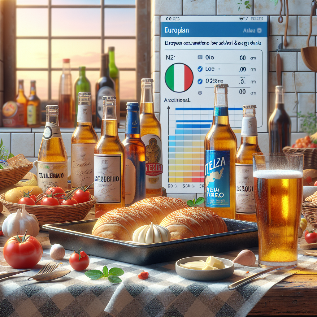 Italian food,beverages,low alcohol