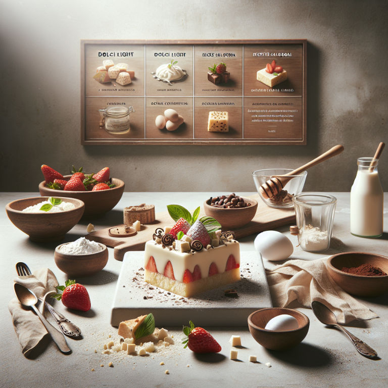 Dolci light,Ricette salutari,Cucina italiana