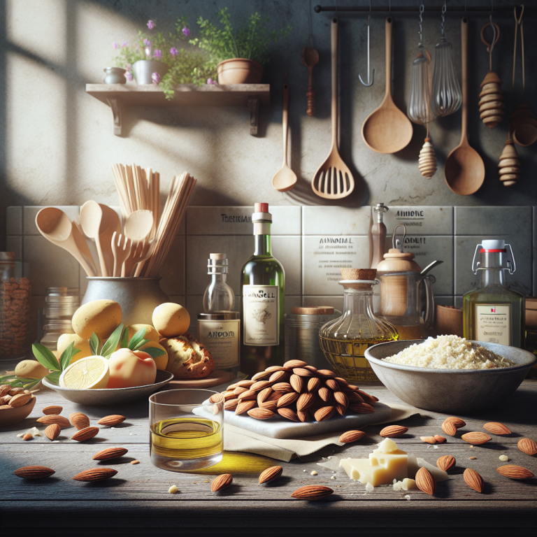 mandorle,salute,cucina italiana