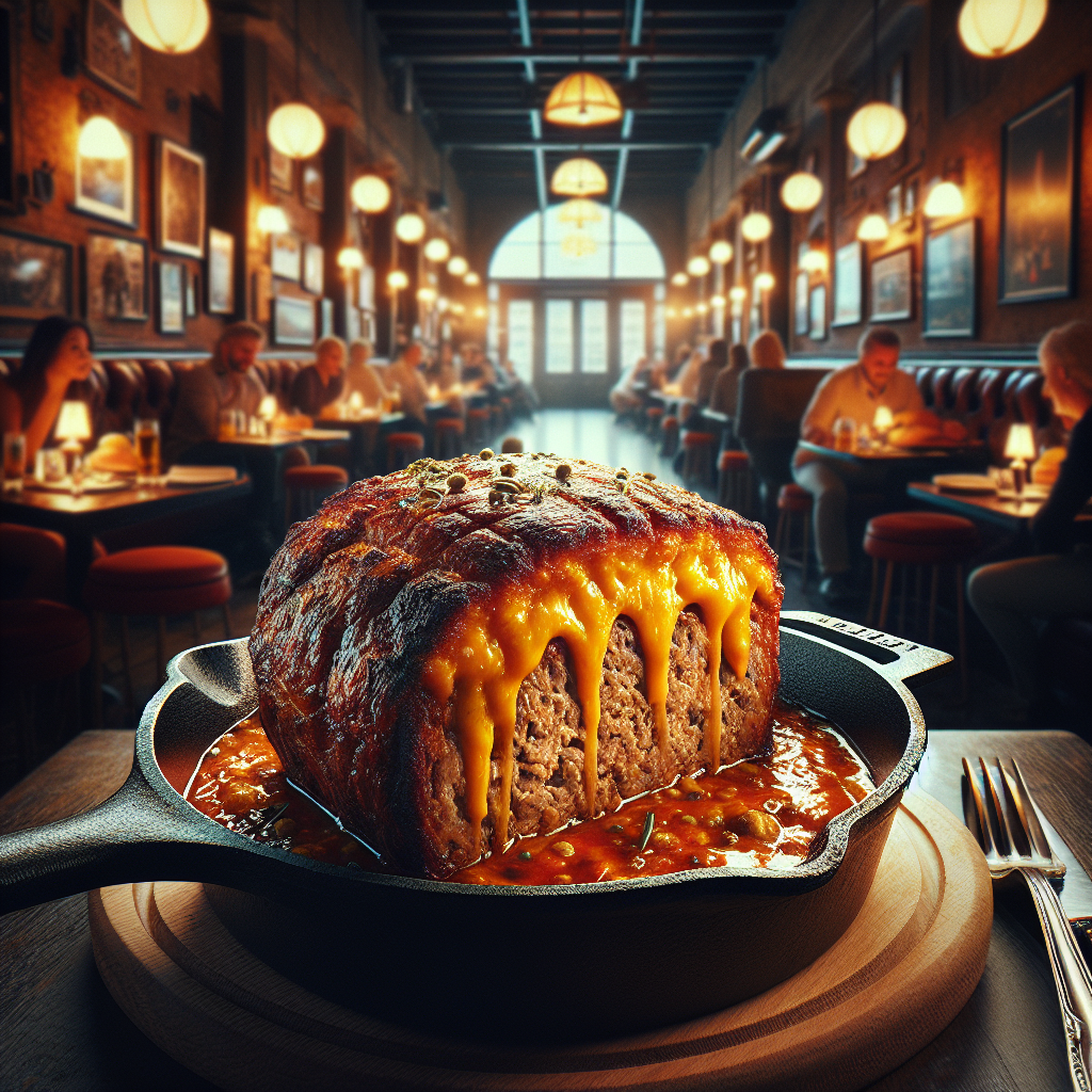 Delicious Polpettone in Padella served on a plate, showcasing its golden-brown exterior and juicy interior.