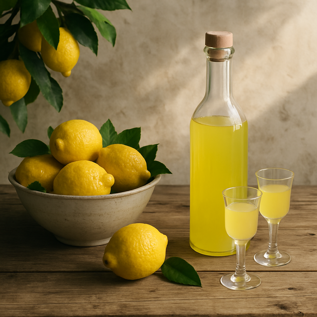 Limoncello,Italian Cuisine,Culinary Tradition