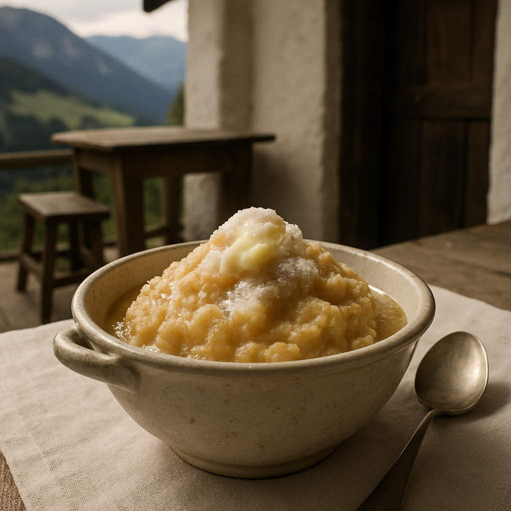 Muas,Alto Adige dessert,Italian culinary tradition