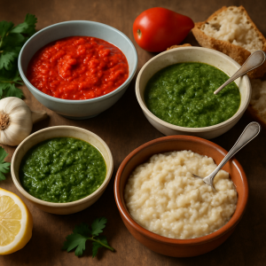 Italian sauces,regional condiments,culinary history