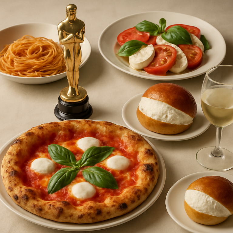 Oscar 2026,Italian cuisine,Governors Ball menu