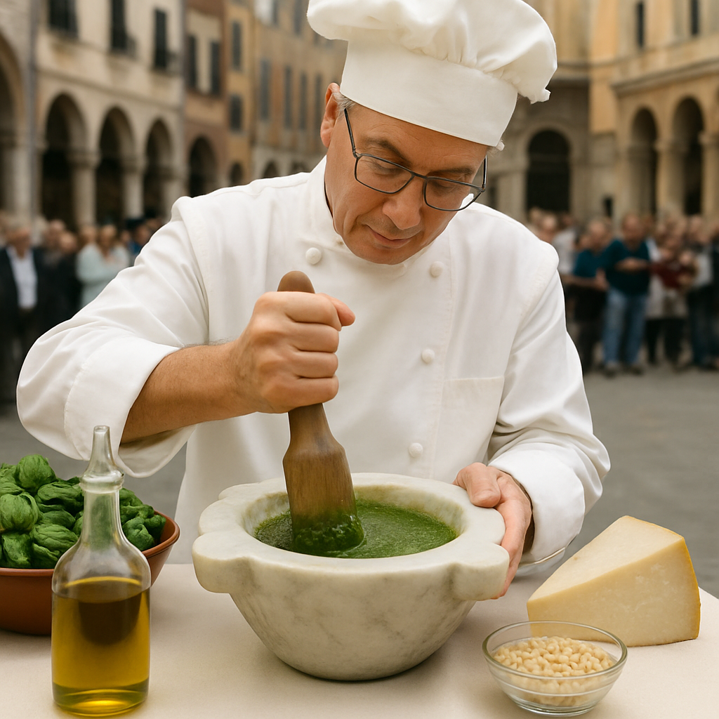 Pesto Genovese,Cucina Italiana,Food Championship