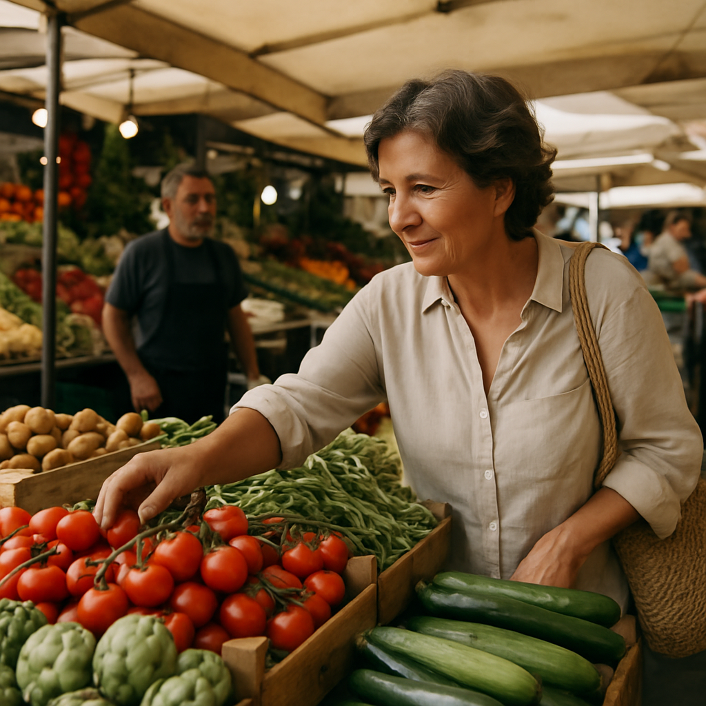 Rome food markets,local shopping,Italian cuisine
