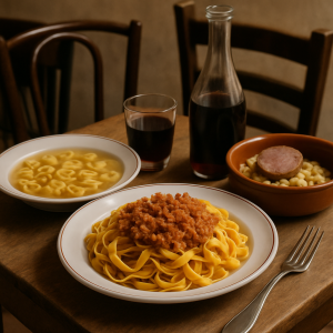 Bologna trattorie,cucina bolognese,Italian culinary culture