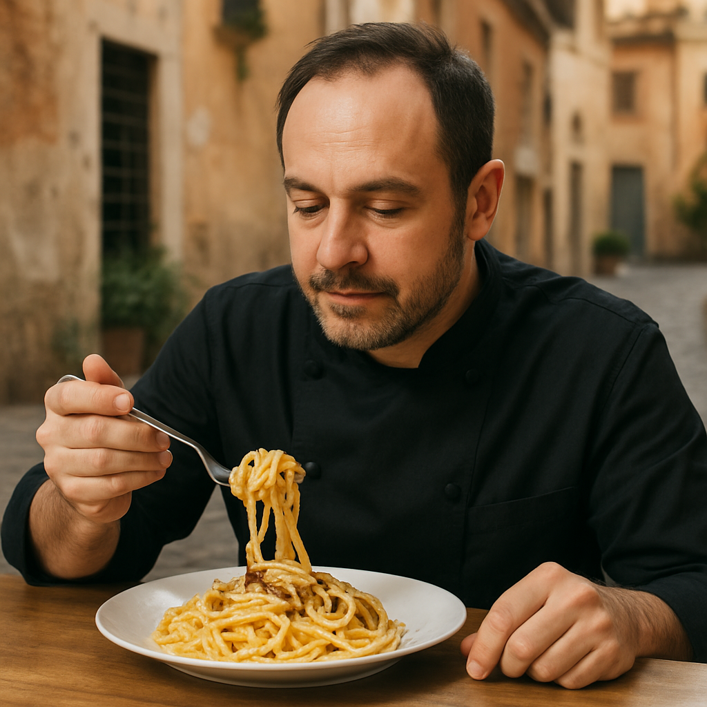 Carbonara Day,Italian Cuisine,Luciano Monosilio