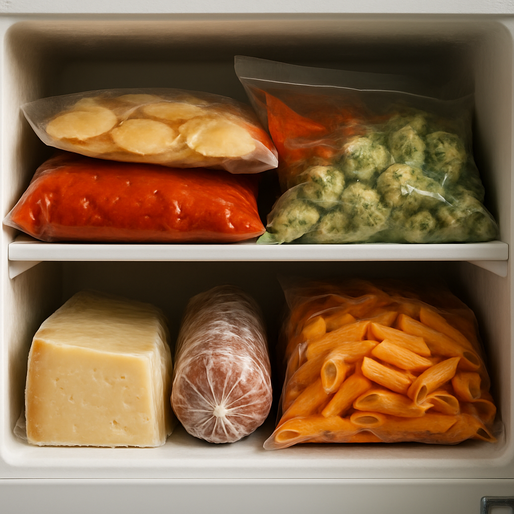 freezer essentials,Italian cuisine,food storage tips