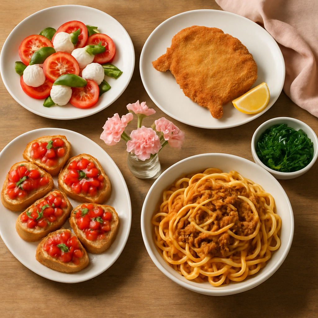 Festa della Mamma,Italian Menu,Culinary Inspiration