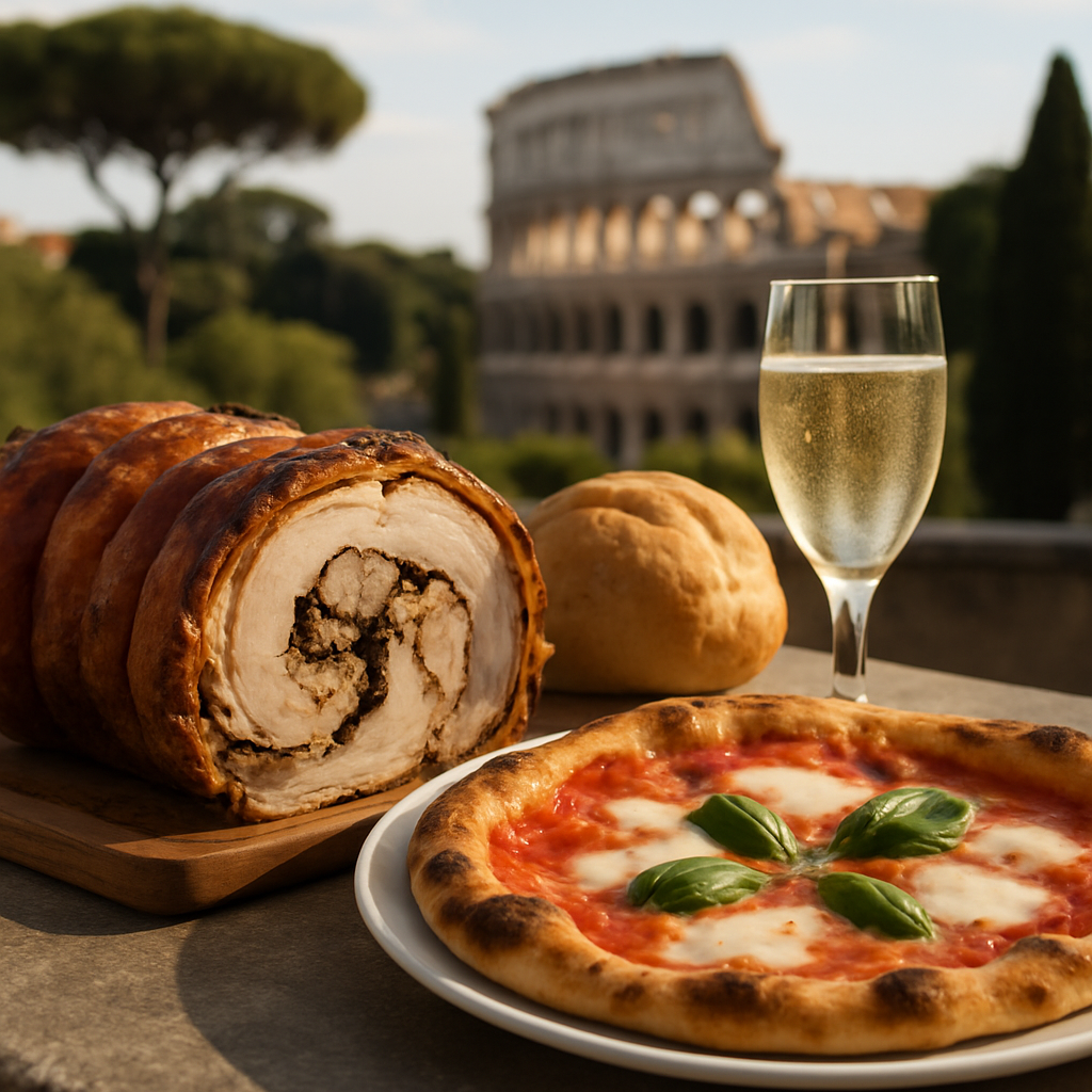 Porchetta,Prosecco,Italian cuisine