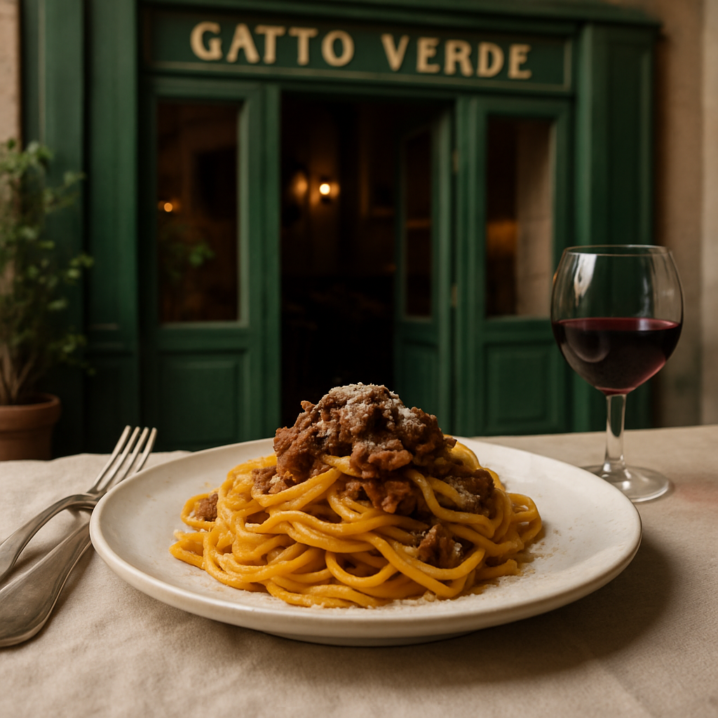cucina italiana,ristorante,Gatto Verde