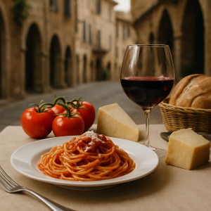 Italian cuisine,glazed tempeh,Chef Sauro Ricci