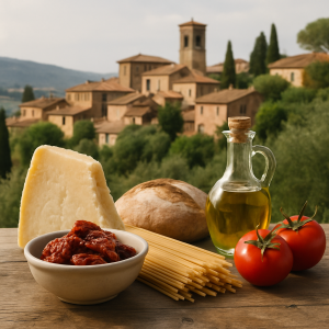 Italian cuisine,summer dish,spaghetti freddi