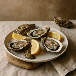 Italian oysters,luxury food,Roman cuisine