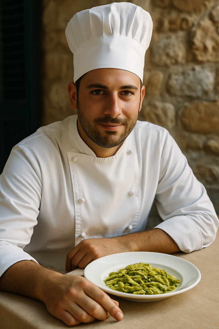 pasta championship,trofie al pesto,Giovanni Mannino
