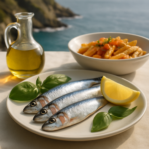 sostenibilità,pesce azzurro,cucina italiana