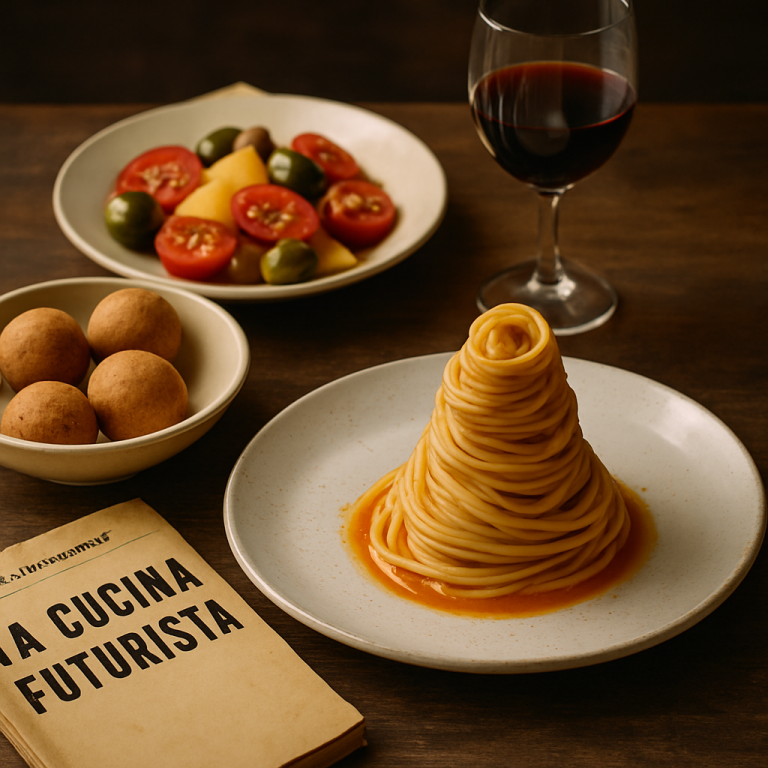 Italian cuisine,futurist cooking,culinary innovation