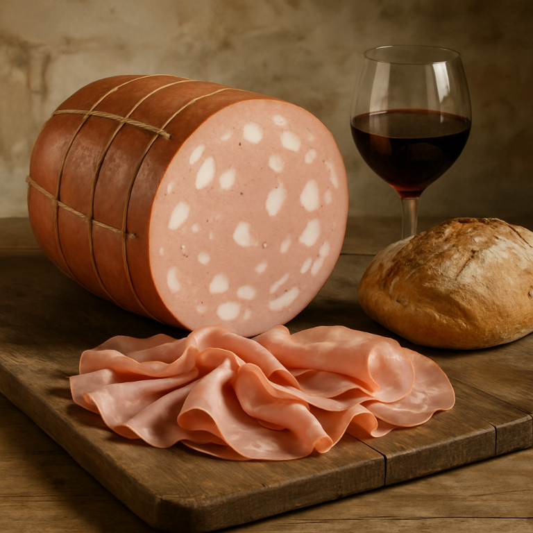 Mortadella Bologna,Italian salumi,food industry