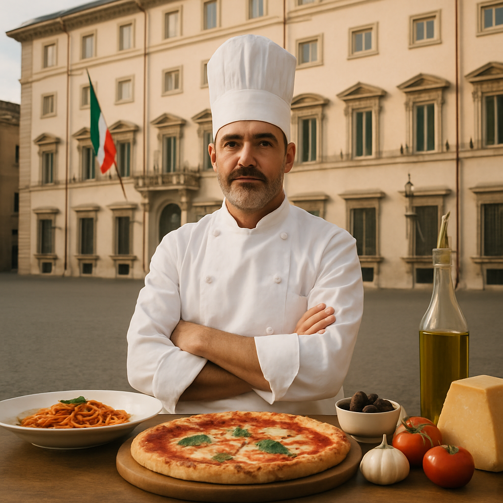cucina italiana,maestri chef,Palazzo Chigi