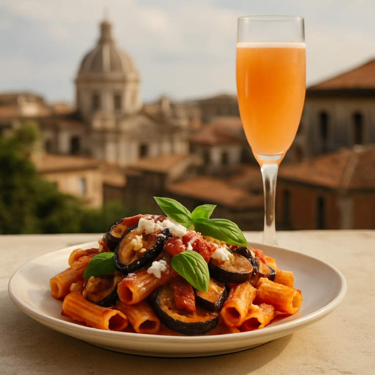 pasta alla Norma,Italian cuisine,Bellini