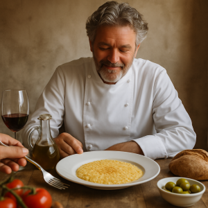 cucina italiana,Niederkofler,risotto